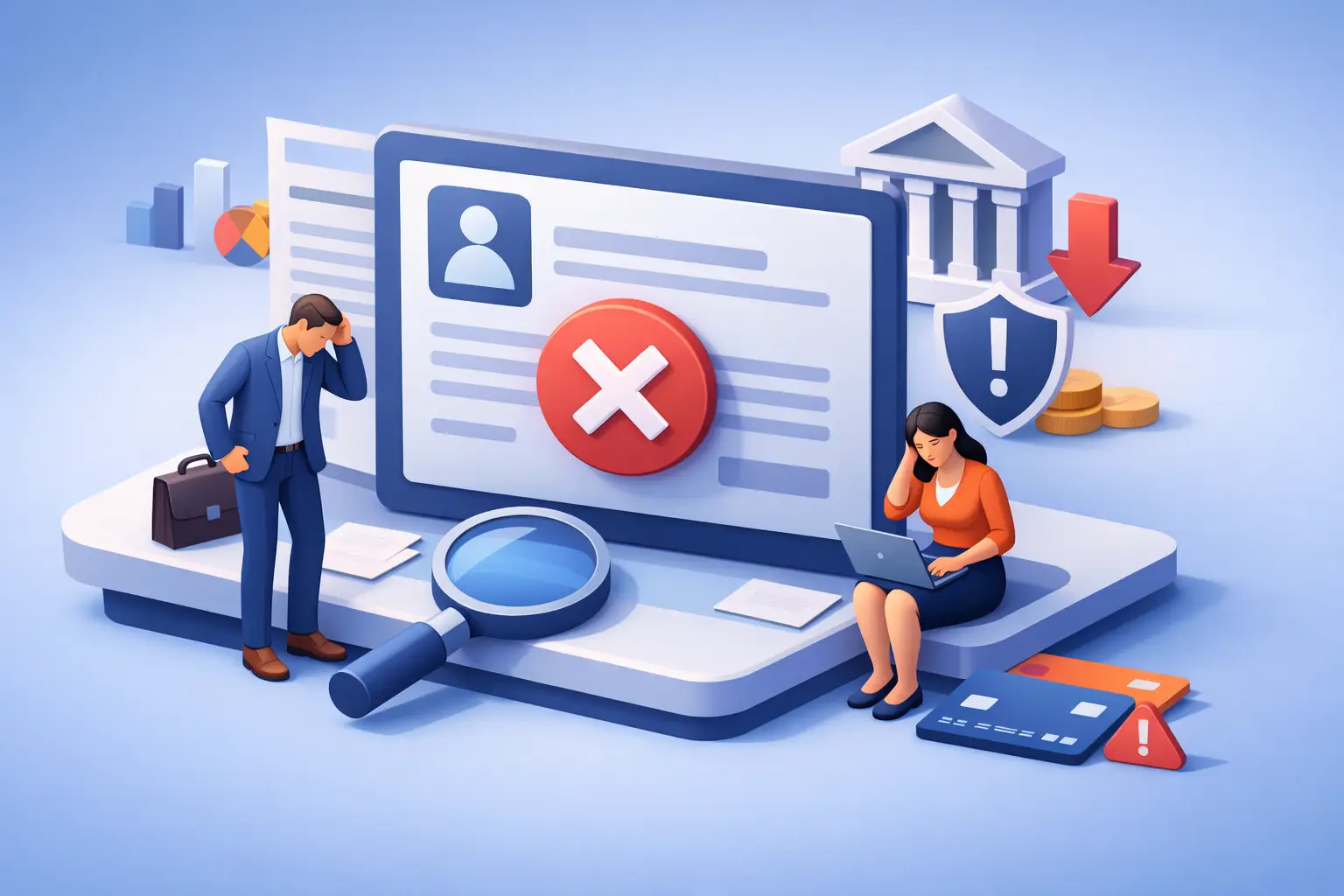 Business Account Rejection Example Explained