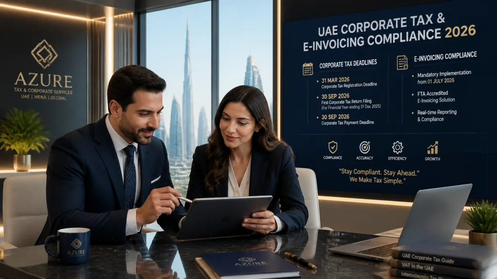 How to Navigate UAE Corporate Tax Deadlines and E-Invoicing Changes: July 2026 Update