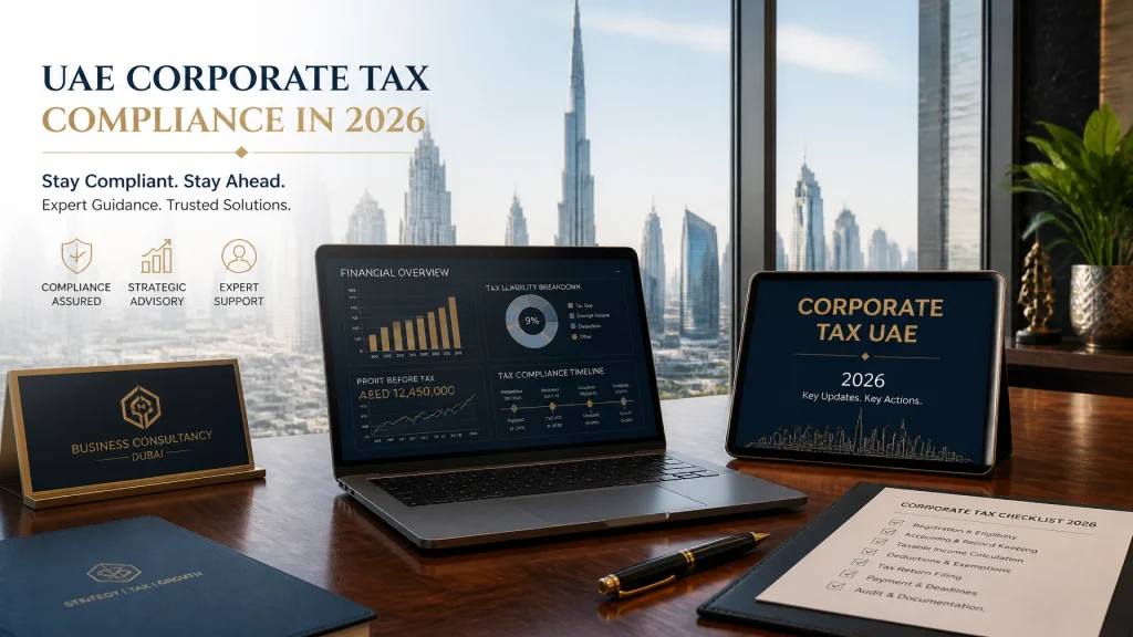 How to Stay Compliant with UAE Corporate Tax, VAT & E-Invoicing: July 2026 Updates