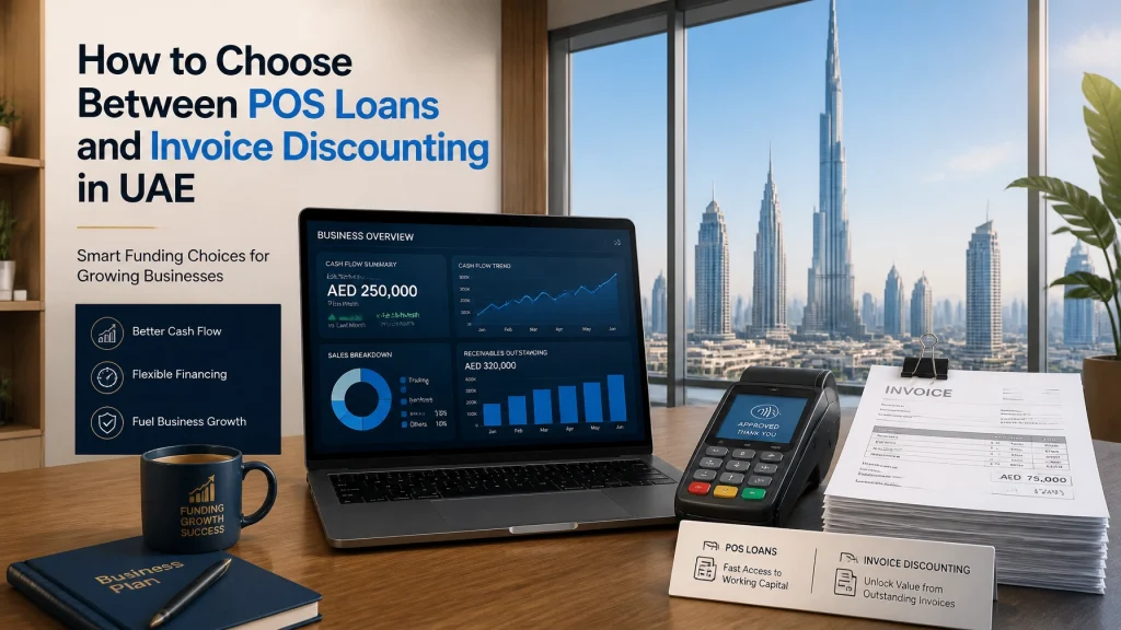 How to Choose Between POS Loans and Invoice Discounting for Your Business Loans UAE