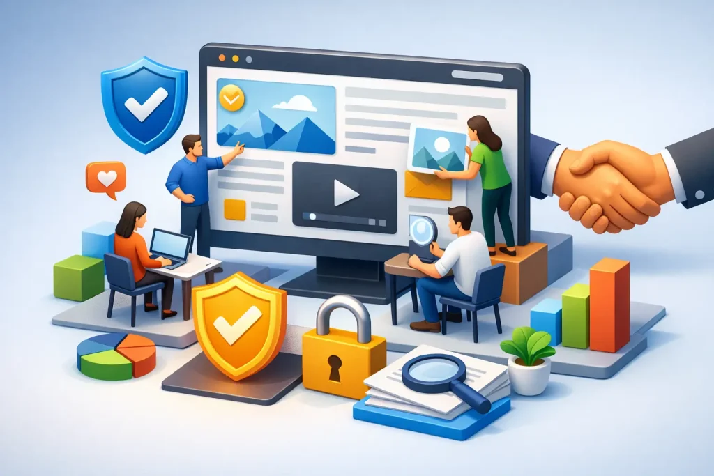 How to Plan a Company Website That Builds Trust