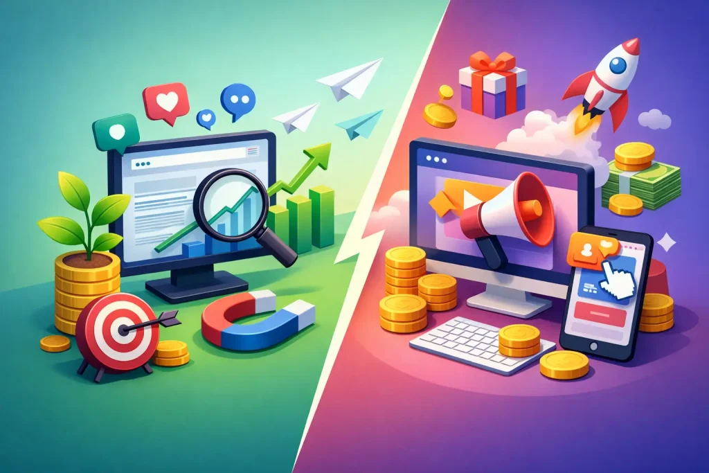 Organic Marketing vs Paid Ads: What Builds Growth?