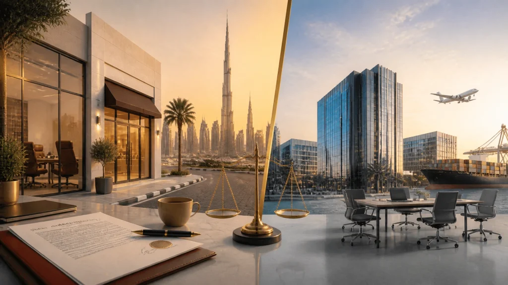 How to Form a Company in Dubai Mainland vs Free Zone: Complete Setup Guide 2026
