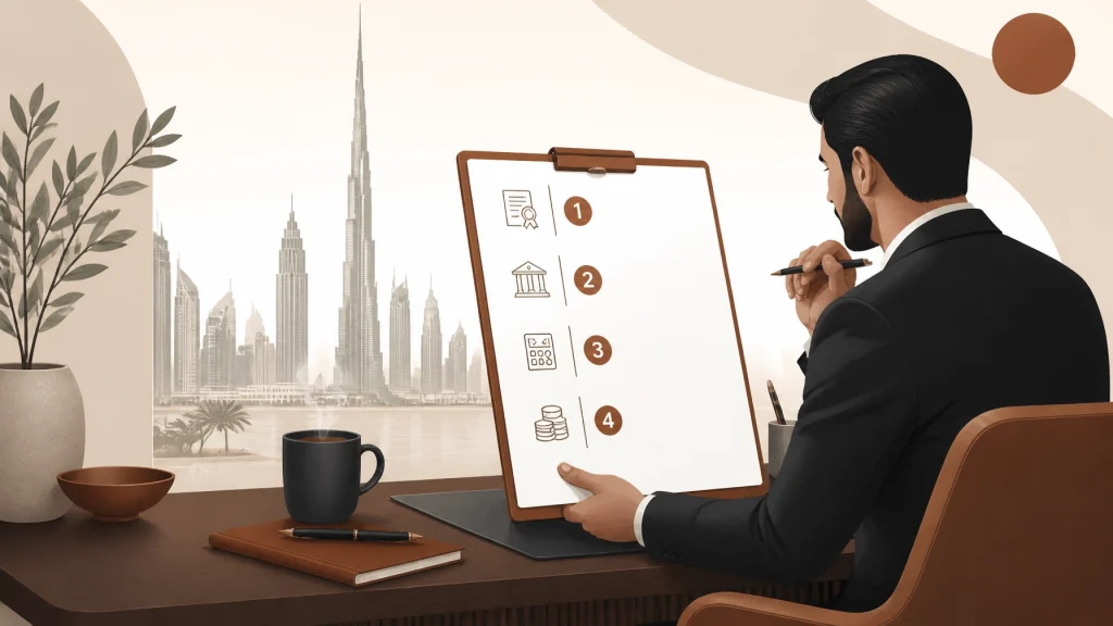 How to Complete Your UAE Business Setup Checklist in 2026: License, Bank Account, Tax, and Working Capital