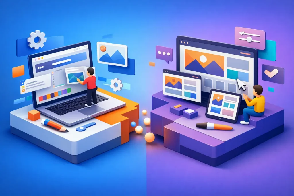 Custom Website vs Template Website: What Fits?