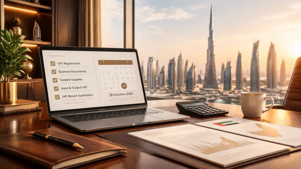 How to File Your Q3 2026 VAT Return in the UAE: October 28 Deadline, New Penalties and a Step-by-Step Guide