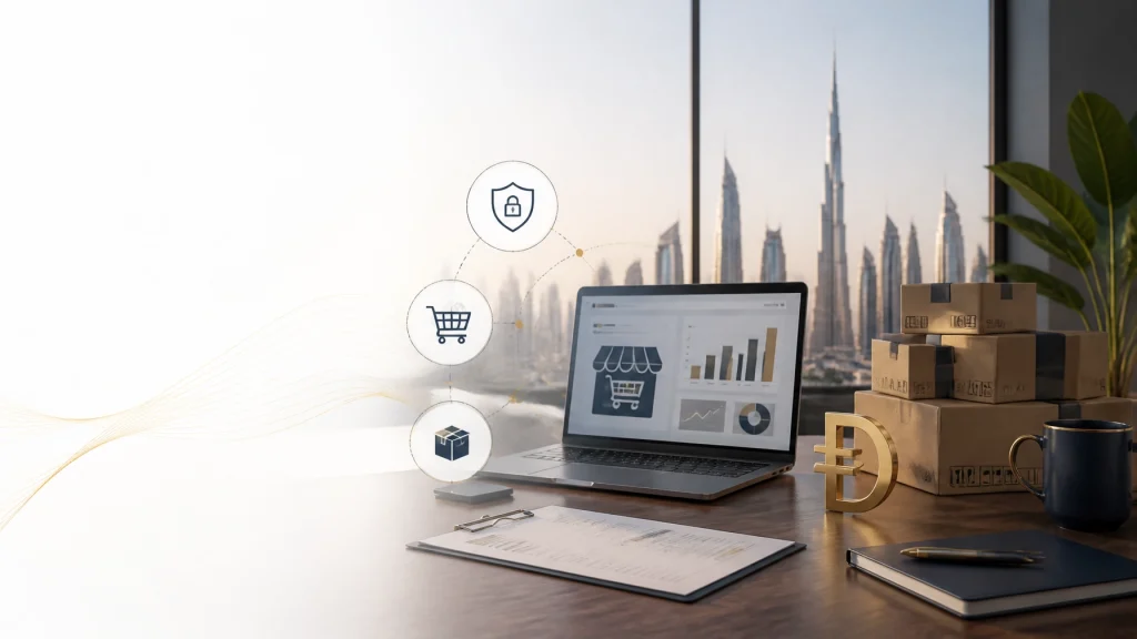 How to Open a UAE Business Bank Account for E-Commerce and Trading Companies: A 2026 Guide